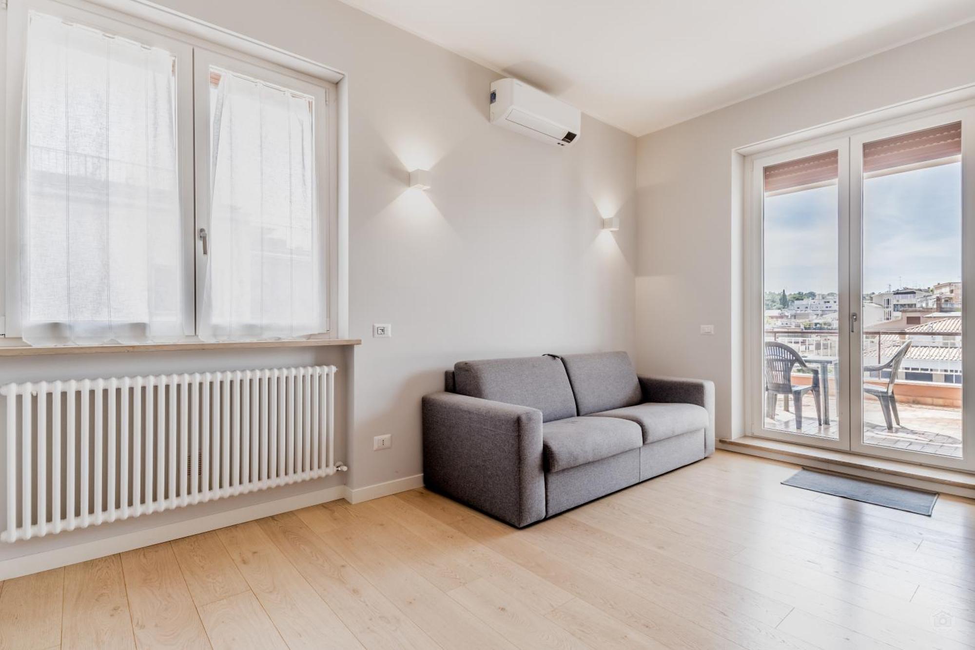 L'Attico Con Terrazza In Corso Francia Apartment Rome Exterior photo
