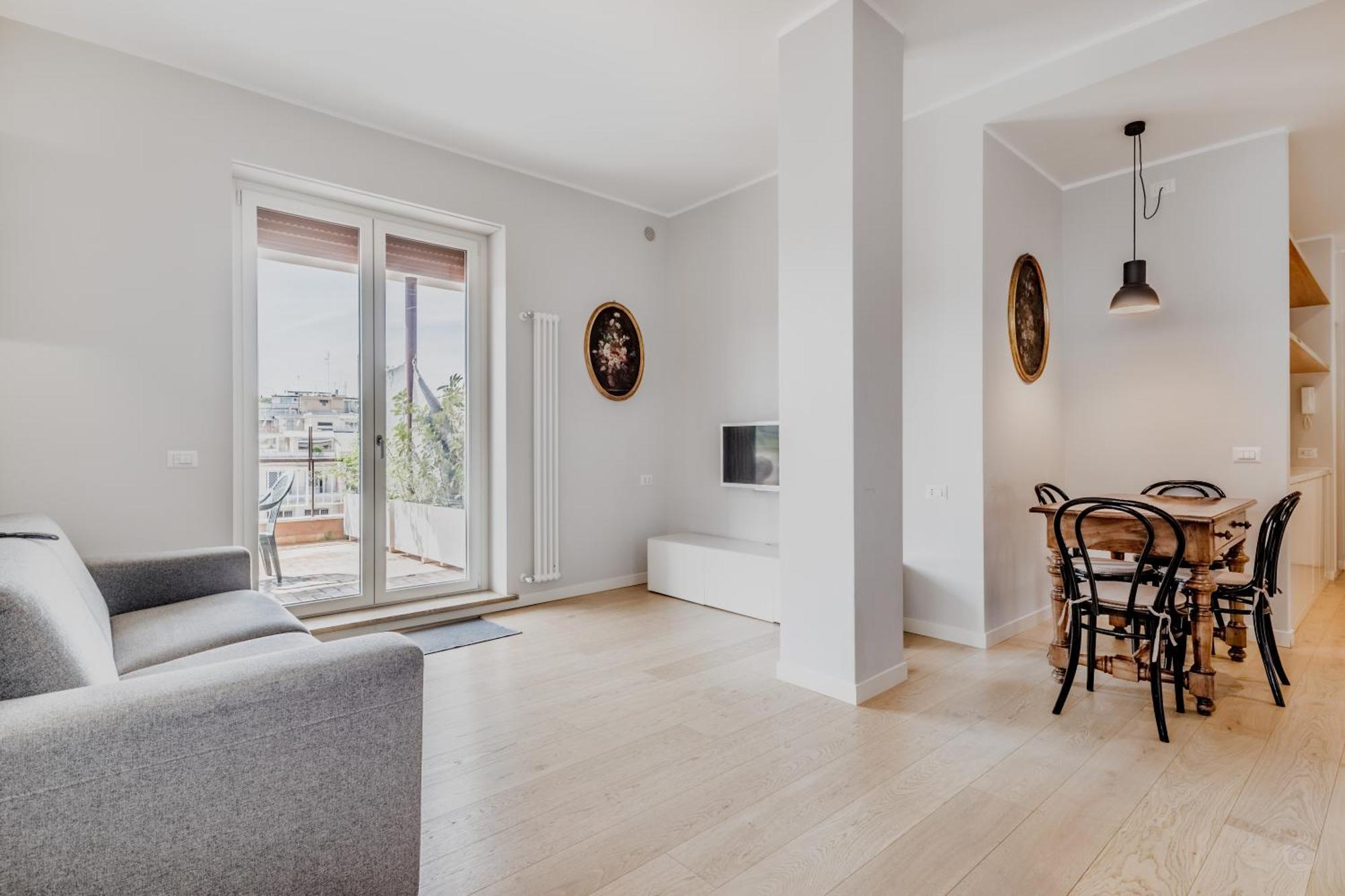L'Attico Con Terrazza In Corso Francia Apartment Rome Exterior photo